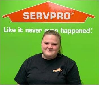Amber Melton, team member at SERVPRO of East Greenville County